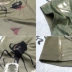 Mùa hè 2019 mới của phụ nữ vòng cổ sửa chữa áo sơ mi cơ thể quân đội màu xanh lá cây hoang dã ngắn tay áo thun nữ thủy triều hàng hóa châu Âu - Áo phông