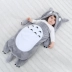 New mô hình động vật sơ sinh bé mùa đông quần áo sơ sinh bé ôm dày túi ngủ BB chống kick quilt