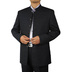 Của nam giới phù hợp với áo dài một mảnh áo sơ mi áo khoác đứng cổ áo quần áo Trung Quốc ăn mặc gió quốc gia cộng với phân bón C phiên bản trung niên Tang phù hợp với Trang phục dân tộc