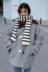 Mùa thu 2018 mới Hàn Quốc phiên bản dài buông tha hoang dã dài tay khóa sừng áo khoác len áo khoác nữ áo khoác nữ hàn quốc Trung bình và dài Coat