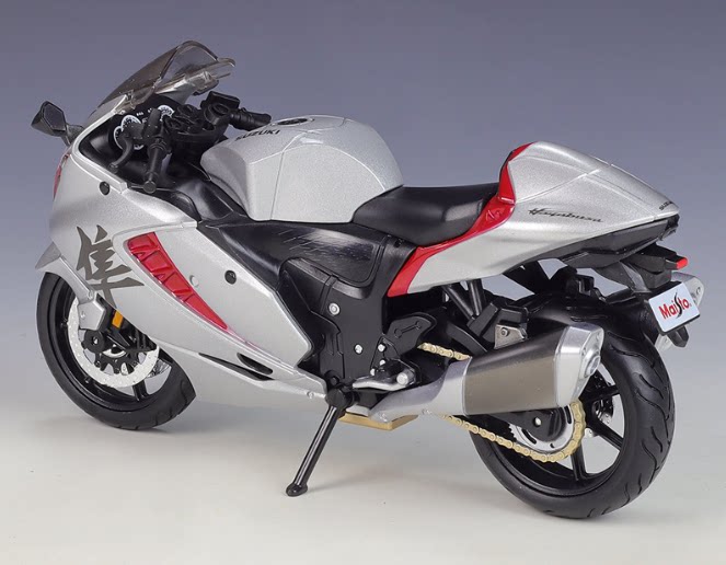 Michi Tu 1:12 Suzuki 2022 Hayabusa тяжелый EMU моделирование сплавной мотоциклетной продукции модель