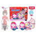 Bộ trang điểm Moana Oriental Children Girls Little Princess Dream Makeup House Toy Set trò chơi lắp ghép Đồ chơi gia đình
