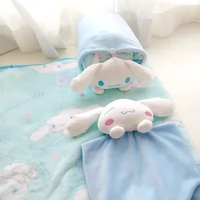 Портативная универсальная подушка для сна, фланелевое детское одеяло для младенцев