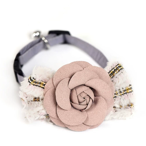 Золотые бархатные цветы, луки, воротничные воротнички цветочные плюшевые щенки маленькие ювелирные аксессуары для собак