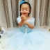 Trẻ em mặc váy cưới hoa cô gái mới cô gái Lọ Lem công chúa váy trẻ em mềm sợi váy món quà sinh nhật