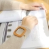 Vòng tròn bằng gỗ vuông hình học Châu Âu và Mỹ Nhật Bản và Hàn Quốc phiên bản ngọt ngào đồ trang sức đơn giản bracelet sinh viên bracelet trang sức nữ Vòng đeo tay Cuff