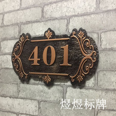 Декорации на дверь Европейский старинные виллы,