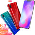 Hồng Liu gia đình Netcom toàn màn hình toàn màn hình 4G smartphone sinh viên lớn màn hình siêu mỏng Android vân tay viễn thông di động - Điện thoại di động giá samsung a11 Điện thoại di động