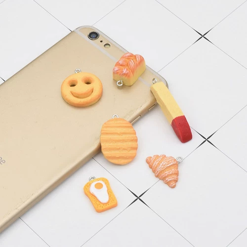 Креативные картофельные чипсы ручной работы, брелок, DIY, простой и элегантный дизайн, креативный подарок, хлеб