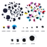 Принесение клея движения глазного мяча мультфильм животных глаз DIY DIY Материалы