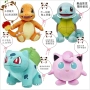 Bao Ke Meng Pokémon Đồ chơi sang trọng Búp bê Lửa nhỏ Rồng Miao Ếch Hạt mập Đinh Jenny Rùa Ice Ice sáu đuôi - Đồ chơi mềm do choi cho be