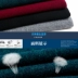 Áo len cashmere mỏng nam Ordos mùa xuân và mùa thu áo len cổ chữ V cơ sở trung niên kinh doanh áo len cổ tim - Áo len Cashmere