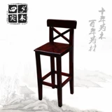 Фабричный пейзаторный стул Высокий стул 6 бар -стул стул стул с твердым деревом