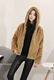 2018 mùa đông mới của Hàn Quốc phiên bản của giả mink fur coat nữ đoạn ngắn rex thỏ tóc loose dày trùm đầu fur coat
