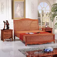 Натуральная мебель из ротанга из ротанга из ротанга из чистого ручного дерева с твердым деревянным деревянным деревянным двумя двумя слоем 814