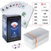 Mạt chược Solitaire chơi bài PVC hai mặt mờ nhựa mini du lịch di động không thấm nước giấy mạt chược - Các lớp học Mạt chược / Cờ vua / giáo dục cờ vua có nam châm Các lớp học Mạt chược / Cờ vua / giáo dục