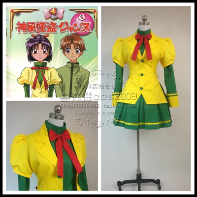 taobao agent Hot selling godfeng strangers, thief Jeanne, Lieutenant Lerryman, Japanese and Korean school uniforms cosplay anime clothing set