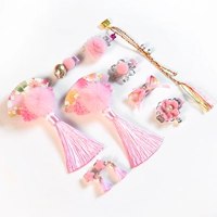 Розовый вентилятор десять наборов