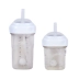 Bình sữa trẻ em Hegen phụ kiện phổ quát quả bóng ống hút chuyển đổi núm vú chai miệng rộng Bộ ống hút Hegen cốc ống hút - Các mục tương đối Pacifier / Pacificer