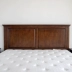 Nội thất châu Âu Mỹ đơn giản giường đôi 1,8 m gỗ rắn retro đơn giản giường cưới giường ngủ bàn giường - Bộ đồ nội thất ghế sofa phòng khách Bộ đồ nội thất