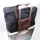 Túi du lịch gấp có thể được đặt xe đẩy trường hợp túi du lịch túi du lịch nữ ánh sáng công suất lớn túi hành lý túi duffel túi túi du lịch kéo Túi du lịch