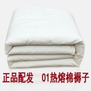 Lực lượng trắng pad là bông giường nhíp đích thực quân đội màu xanh lá cây 01 bông pad giường đơn pad ký túc xá quân sự quilt nóng chảy pad