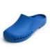 Doctor operating room hole-in-the-wall slippers hospital laboratory intensive care unit nurses men and women waterproof protective toe-toe non-slip shoes 