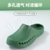 Medical operating room slippers for women, non-slip breathable laboratory hole-toe toe men's shoes, ICU doctor's special surgical shoes 