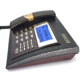 Zhongnuo S036 Callery Display Подарки с высоким уровнем кожаного телефонного офиса Полно -временной фиксированный босс стационар