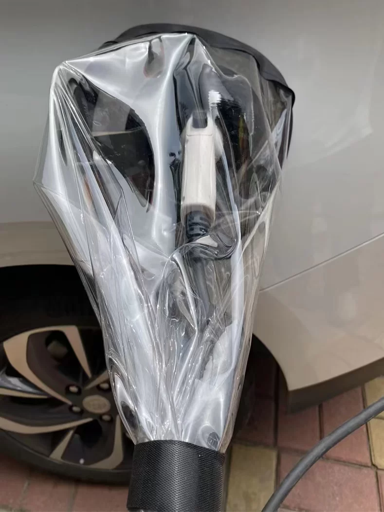 Защита розетки/зарядного устройства для нового энерго-персонажа VW id3/id4x/id4/id6x/id6WM E5, чехол дождевой защиты