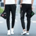 Mùa hè của nam giới bàn chân nhỏ thể thao quần phần mỏng thoáng khí Hàn Quốc phiên bản của tự trồng co lại chân giá rẻ chùm feet quần chặt chẽ quần âu quần ngắn Quần mỏng