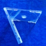 Оригинальная европейская и американская коробка CD Прозрачная 1CD -коробка одиночная диск пластиковая коробка 3 пары полукружной пряжки 2 маленькая оболочка