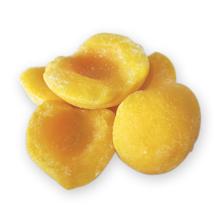 冻黄桃东北新鲜黄桃速冻冷冻自制罐头冻桃子瓣块丁4斤包邮