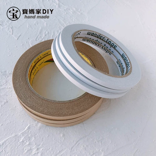 Мощный двусторонний скотч ручной работы, аксессуар, заколка для волос, ободок, DIY, 5мм, 8мм