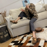 Зимняя флисовая обувь на платформе, популярно в интернете, коллекция 2022, большой размер