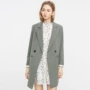 A21 mùa xuân mới dài tay áo len thời trang xu hướng đơn giản trong áo dài giản dị xu hướng Hàn Quốc phiên bản áo khoác nữ hàn quốc