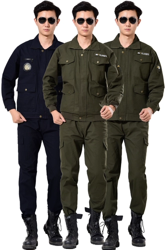 Демисезонный хлопковый износостойкий комбинезон, защита от ожогов