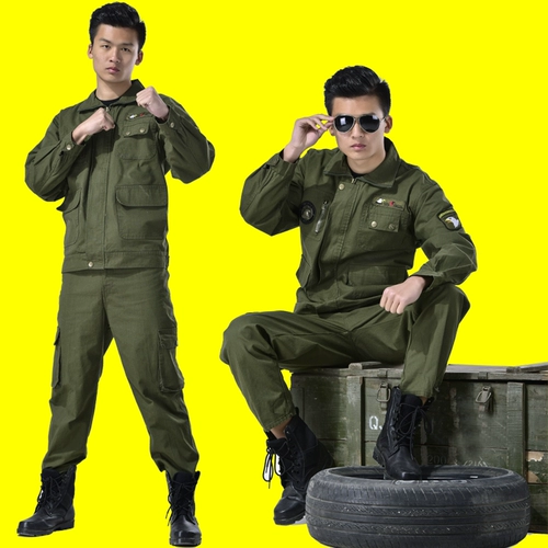 Демисезонный хлопковый износостойкий комбинезон, осенний сезон, защита от ожогов