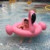 Trẻ em bơi vòng bé ghế thiên nga trắng hình chim hồng hạc bơi vòng bé bơm hơi chơi vòng tròn gắn kết trẻ em
