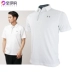 Under Armour UA Áo sơ mi Dema Polo Làm khô nhanh mồ hôi Kem chống nắng thoáng khí Quần áo Golf 1290140 - Áo polo thể thao