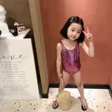 Брендовый купальник для девочек, эффект подтяжки