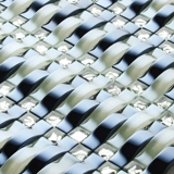 Арочный дуг мост мозаичный хрустальный стеклянный телевизор фоновый фон стена ванная комната для ванной комнаты настенные наклейка