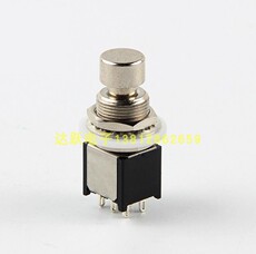 Аксессуары для гитары 小6脚dpdt脚踏开关pbs-24-202自锁带锁效果器吉他开关脚钉踩钉