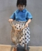 Áo sơ mi nữ trẻ em bằng vải lanh mỏng áo thun ngắn tay Áo thun 19 mùa hè Quần áo trẻ em Hàn Quốc áo cotton cho bé - Áo sơ mi Áo sơ mi