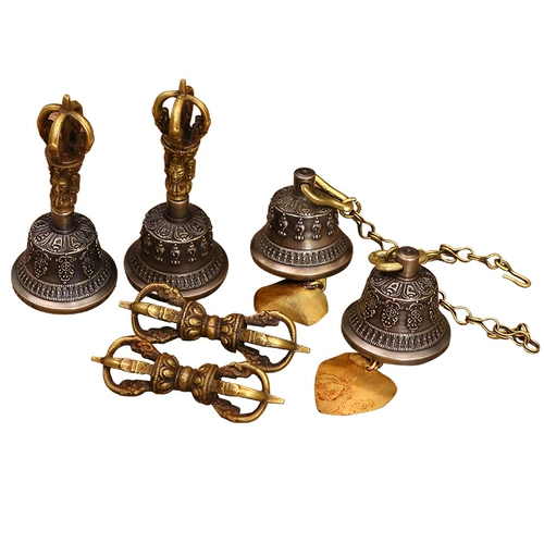 Бронзовый маленький переносной колокольчик с колокольчиком, Кинг-Конг, звуковая система