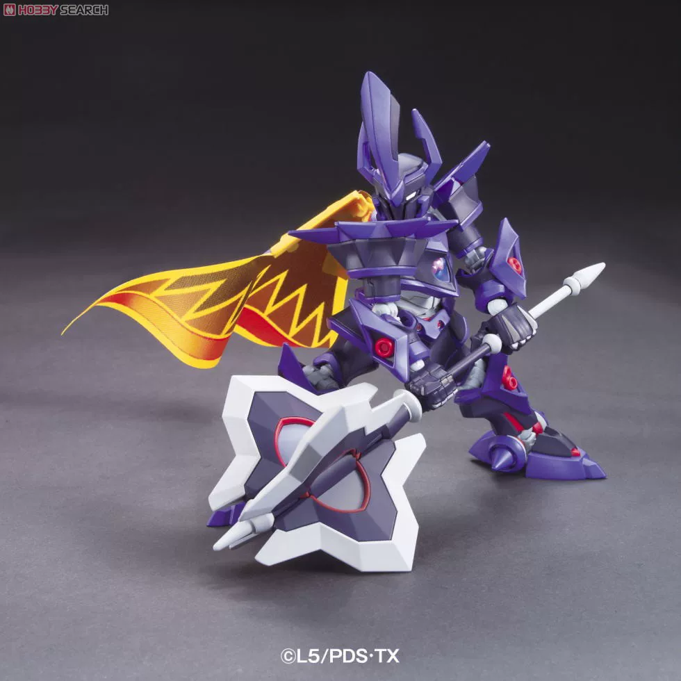 Импортированный собранный модельный набор Bandai Carton Fighter LBX EMPEROR Темный Император со скелетом версией