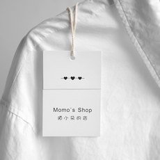 Бирки для одежды 挂牌吊牌定做女衣服装店卡片定制价格标签吊卡订做制logo设计高档