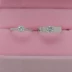 Phiên bản Hàn Quốc của cặp đôi nhẫn một cặp nhẫn cưới mô phỏng nhẫn kim cương nhẫn cưới đạo cụ nhẫn sinh viên điều chỉnh mở trực tiếp