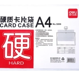 Deli Station Ware Hard Glue Drinke 5804 5806 A5 A4 Hard Glue Set Set PVC Твердый карта таблет