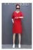 Mùa thu mới của phụ nữ Hàn Quốc dài tay Slim túi dài hoang dã váy hông váy Một từ váy thủy triều - A-Line Váy